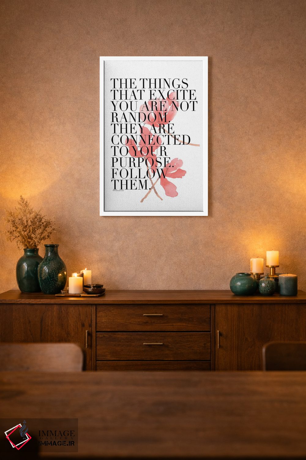 تابلو دکوراتیو "دنبالشون کن" اثر مرسدس لوپز چارو - D1W