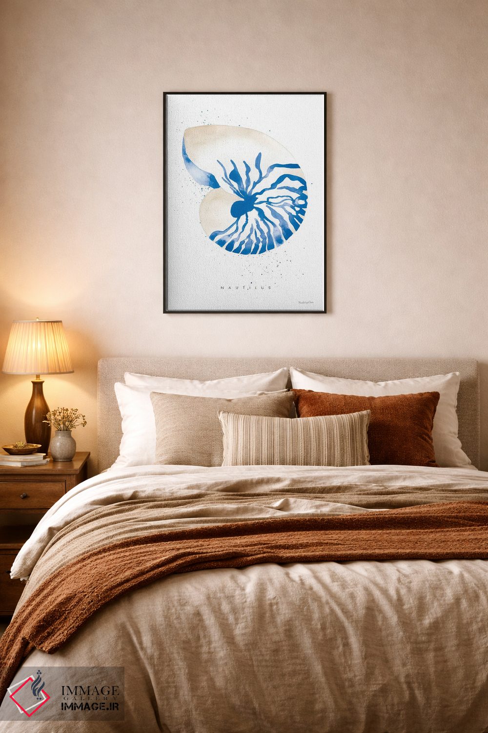 تابلو دکوراتیو "نوتیلوس" اثر مرسدس لوپز چارو - D6B