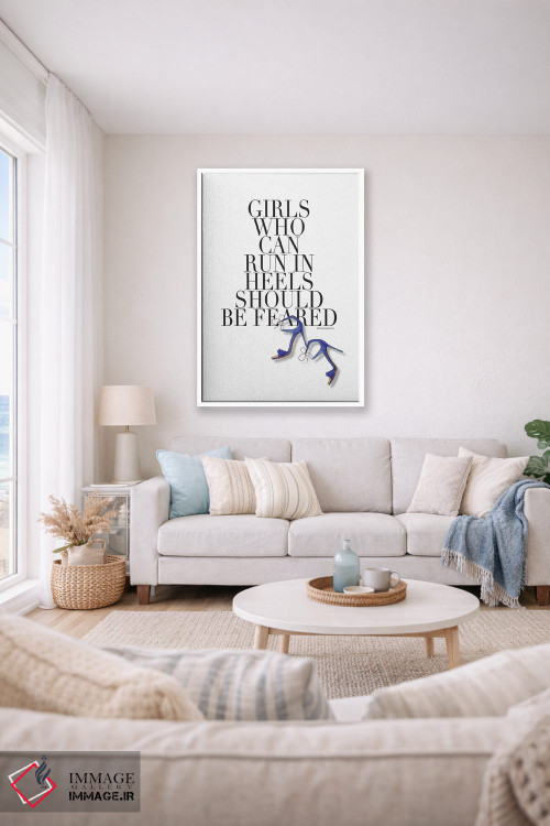تابلو دکوراتیو "دخترانی که می توانند بدوند" اثر مرسدس لوپز چارو - D2W