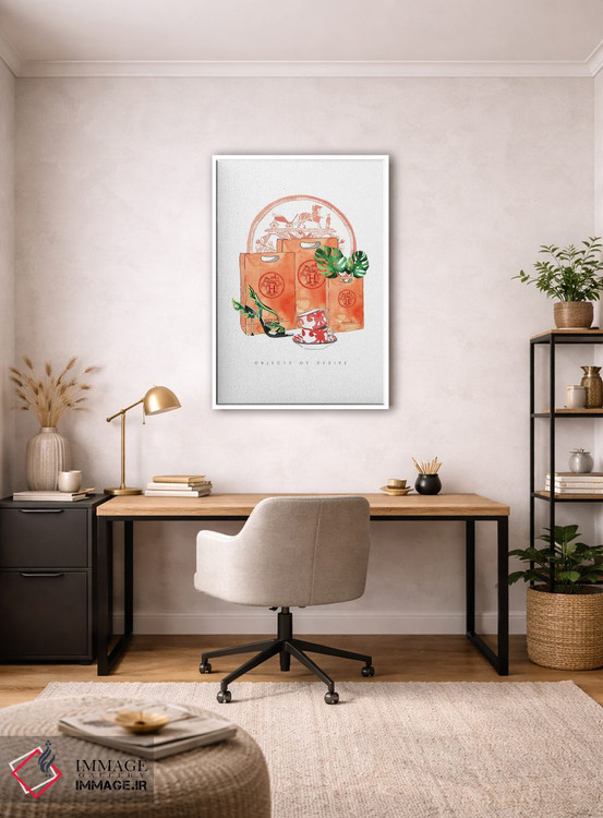 تابلو دکوراتیو "اشیاء آرزوی هرمس" اثر مرسدس لوپز چارو - D2W