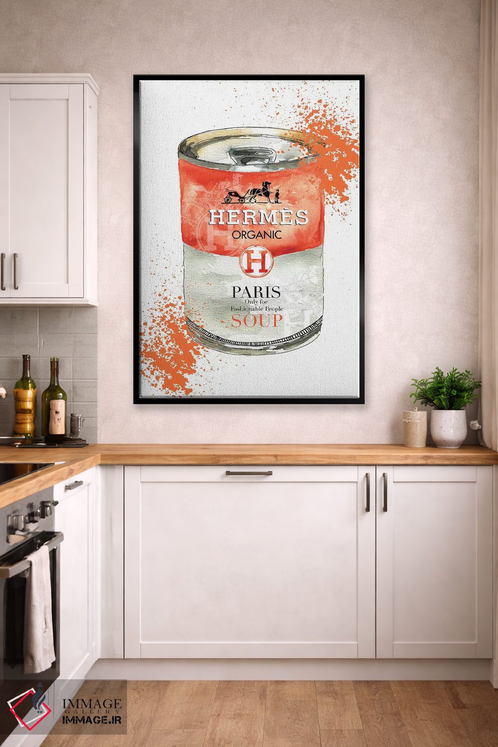 تابلو دکوراتیو "سوپ هرمس" اثر مرسدس لوپز چارو - D4B