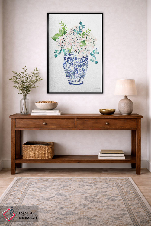 تابلو مدرن "گل قاصدک چینی II رنگ پریدگی" اثر مرسدس لوپز چارو - D4B