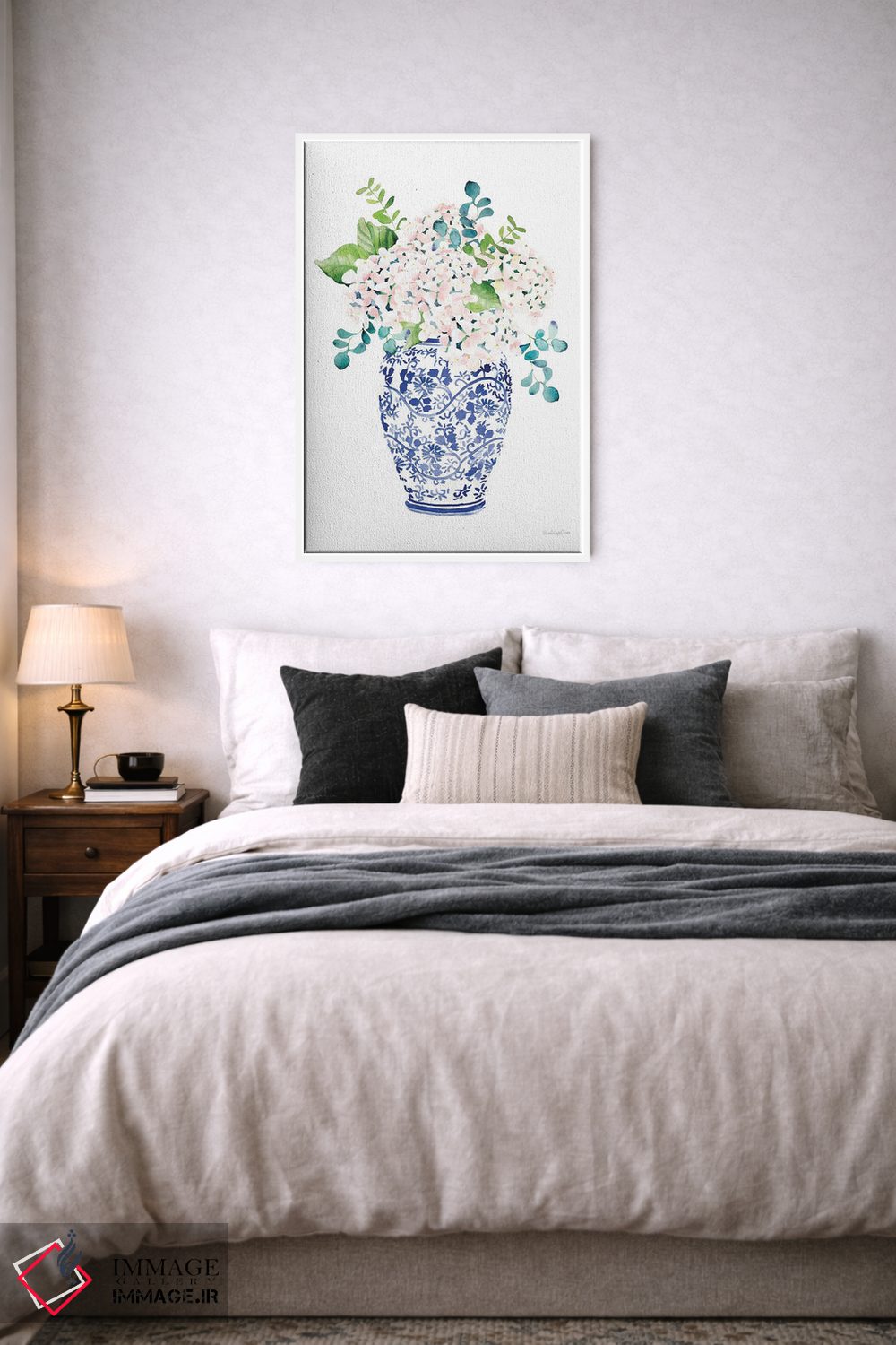 تابلو مدرن "گل قاصدک چینی II رنگ پریدگی" اثر مرسدس لوپز چارو - D6W