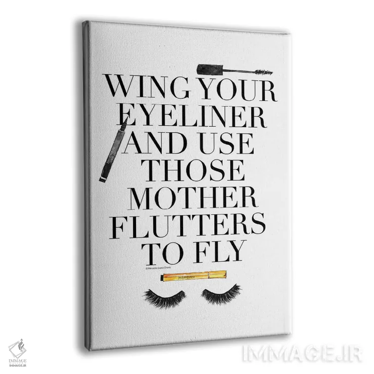 تابلو دکوراتیو "پروازهای مادرانه" اثر مرسدس لوپز چارو - نمای پرسپکتیو محصول