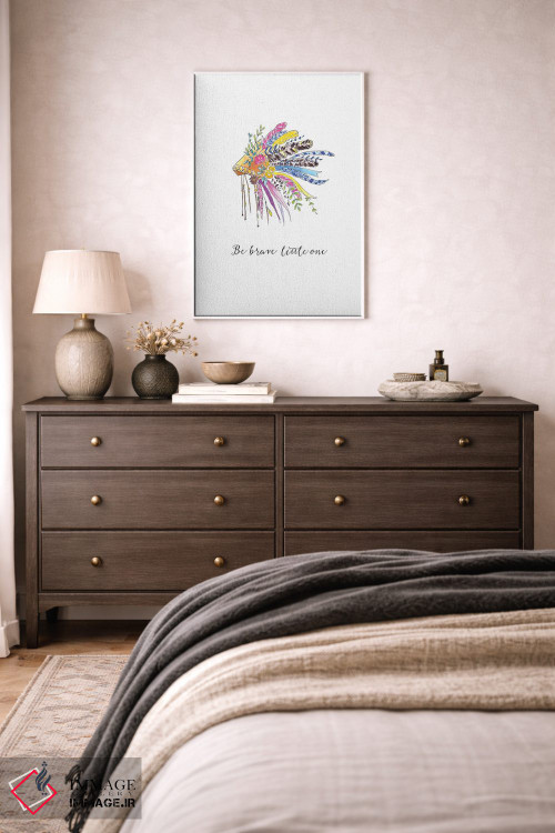 تابلو دکوراتیو "شجاع باش" اثر مرسدس لوپز چارو - D2W