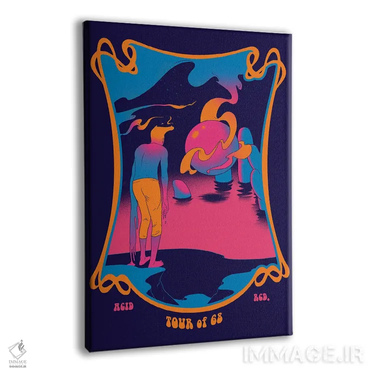 تابلو دکوراتیو "تابستان ۶۸" اثر ماتیوله - نمای پرسپکتیو محصول