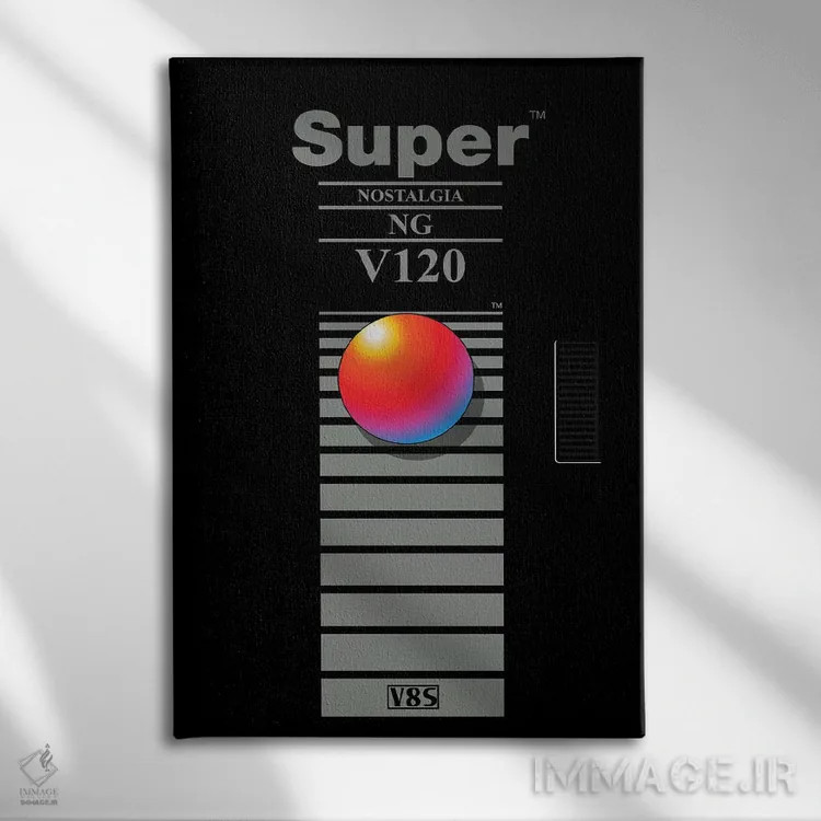 تابلو دکوراتیو "نوستالژی شدید" اثر ماتیوله - نمای روبهرو روی دیوار