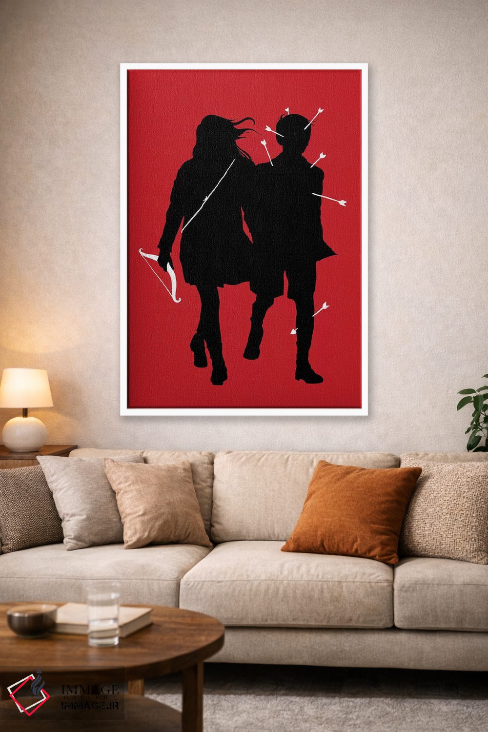 تابلو دکوراتیو "بازی خطرناک" اثر ماتیوله - D1W