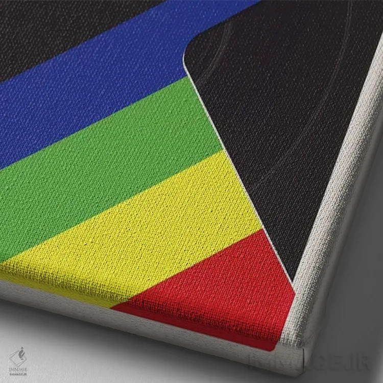 تابلو دکوراتیو "چیزهای شیرین" اثر ماتیوله - نمای نزدیک بافت بوم