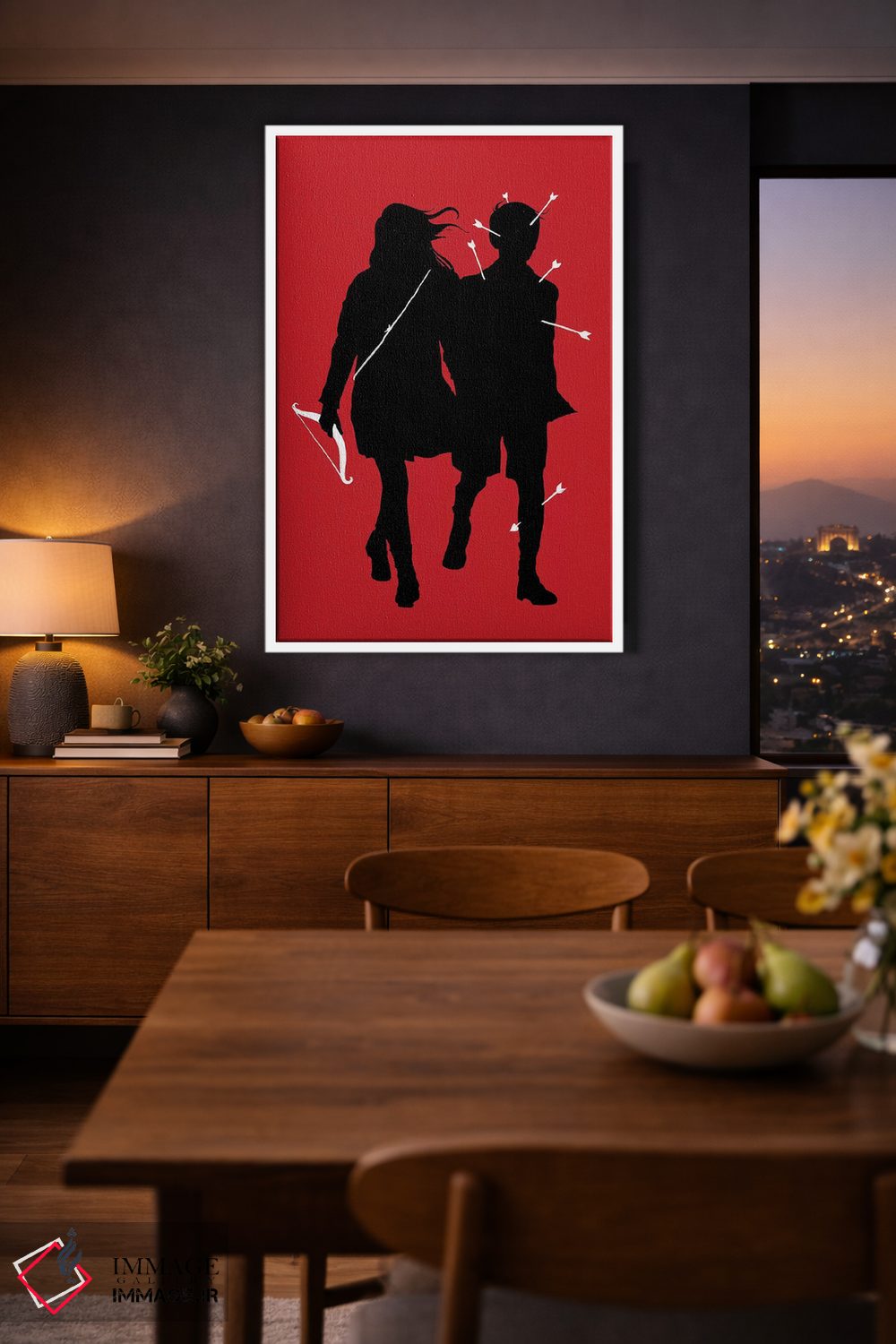 تابلو دکوراتیو "بازی خطرناک" اثر ماتیوله - D4W