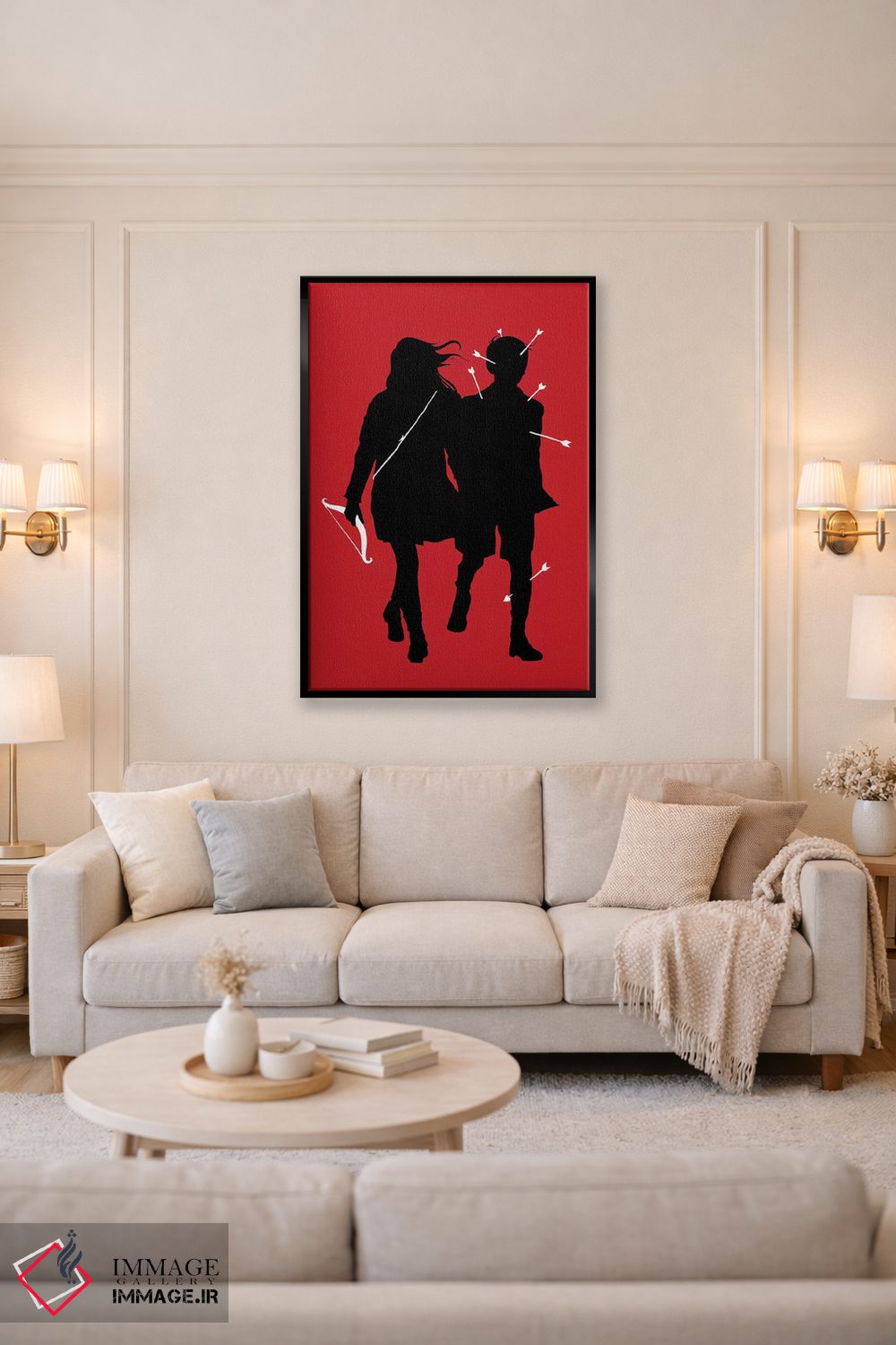 تابلو دکوراتیو "بازی خطرناک" اثر ماتیوله - D5B