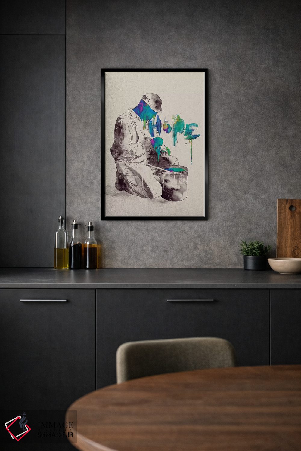 تابلو دکوراتیو "تعهد" اثر ماتیوله - D1B