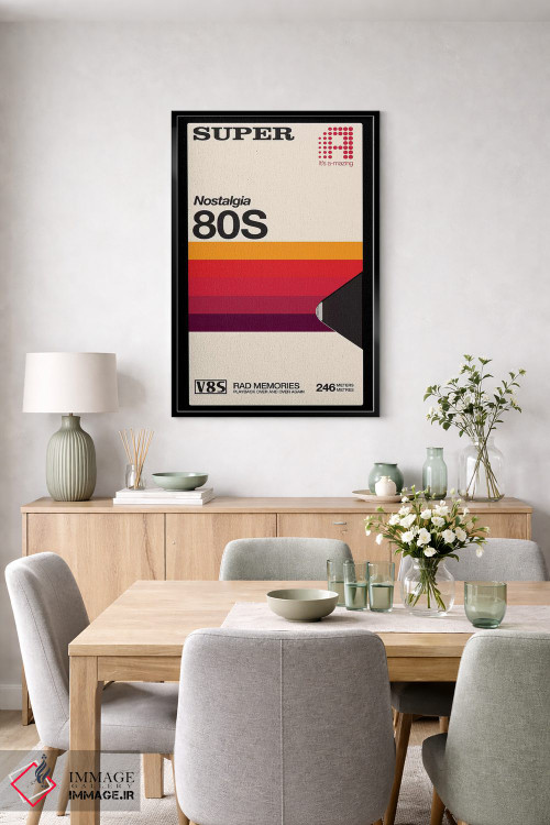 تابلو دکوراتیو "نوار فوق العاده" اثر ماتیوله - D6B