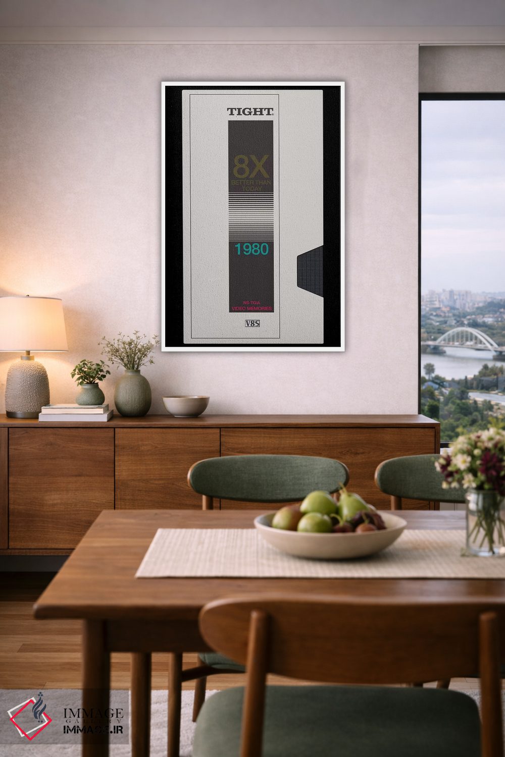 تابلو دکوراتیو "محکم" اثر ماتیوله - D6W