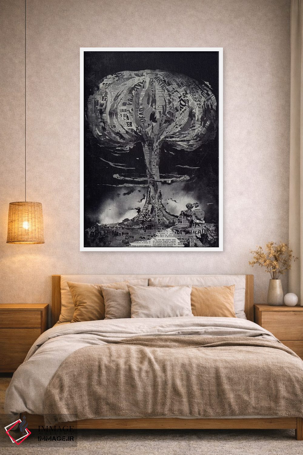 تابلو دکوراتیو "پایان" اثر ماتیوله - D1W