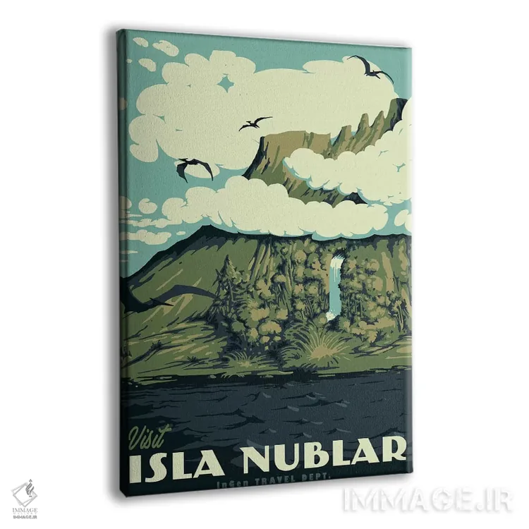 تابلو دکوراتیو "بازدید از ایزلا نوبلار" اثر ماتیوله - نمای پرسپکتیو محصول