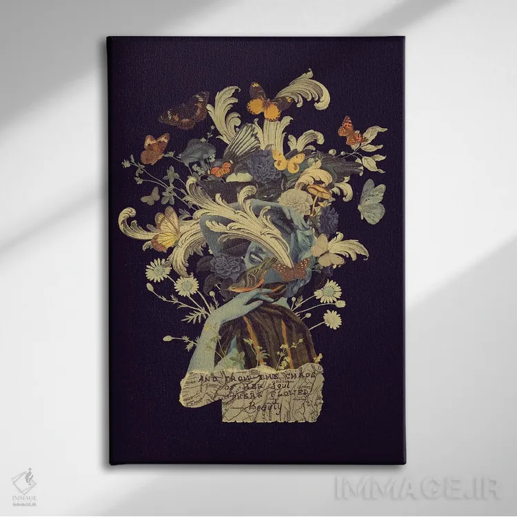 تابلو دکوراتیو "خودپسندی" اثر ماتیوله - نمای روبهرو روی دیوار