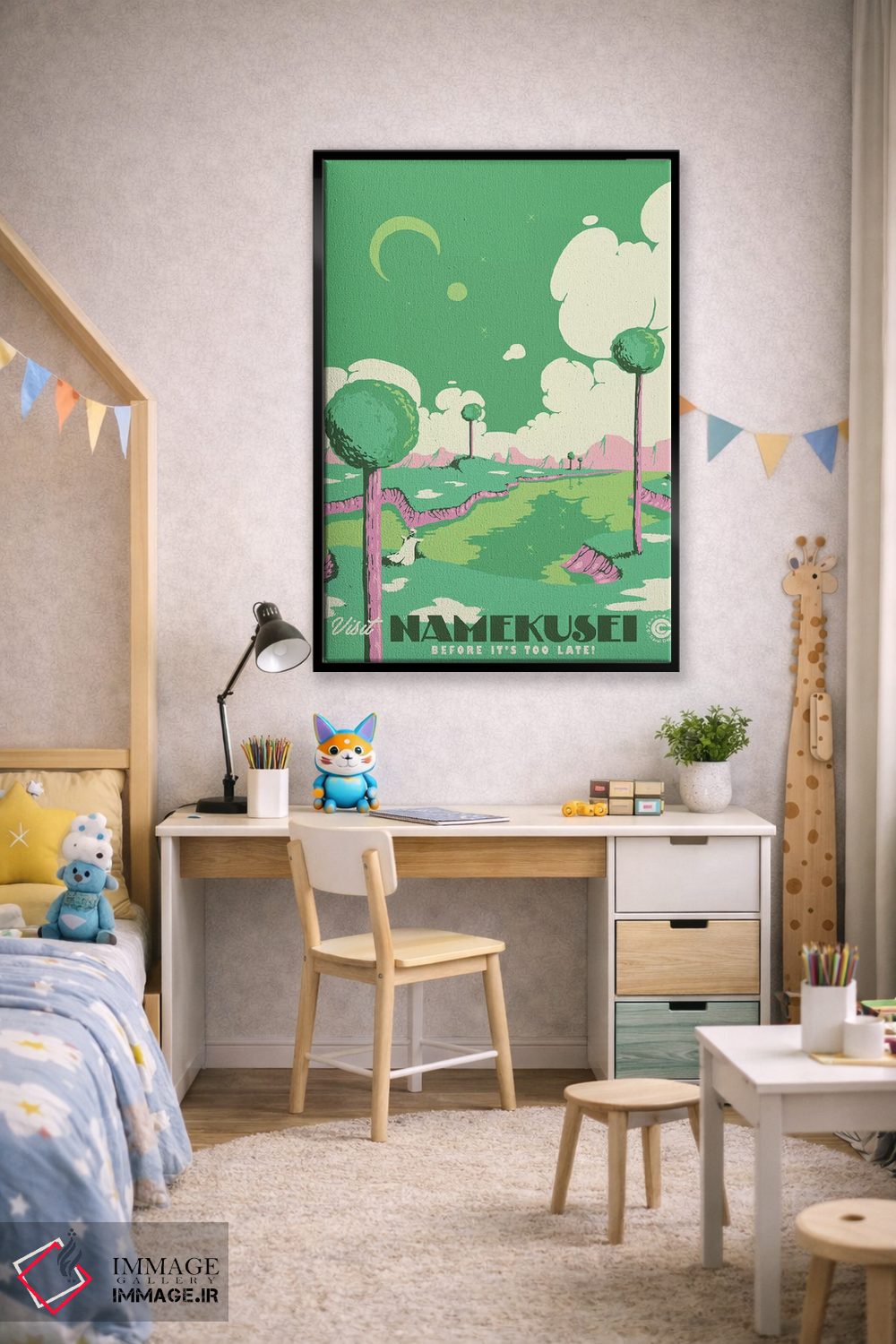 تابلو دکوراتیو "بازدید از نامکوزی" اثر ماتیوله - D2B