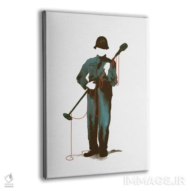 تابلو دکوراتیو "سلاح انتخابی" اثر ماتیوله - نمای پرسپکتیو محصول