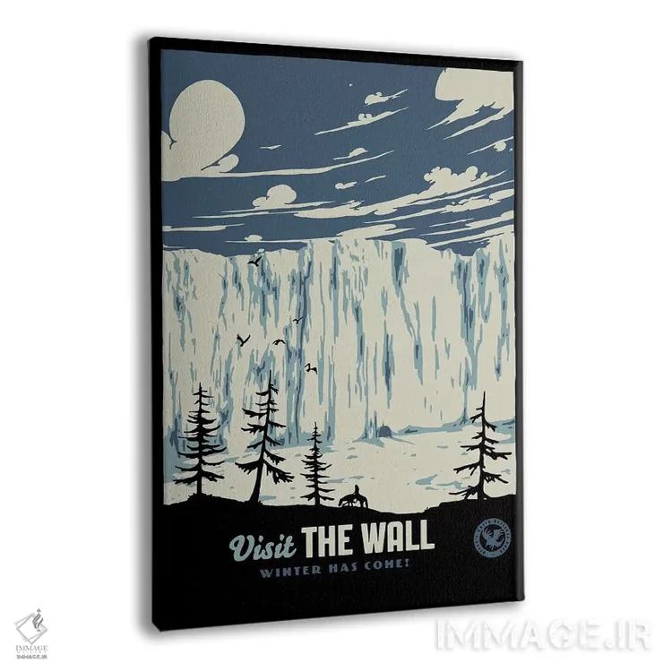 تابلو دکوراتیو "بازدید از دیوار ۲" اثر ماتیوله - نمای پرسپکتیو محصول