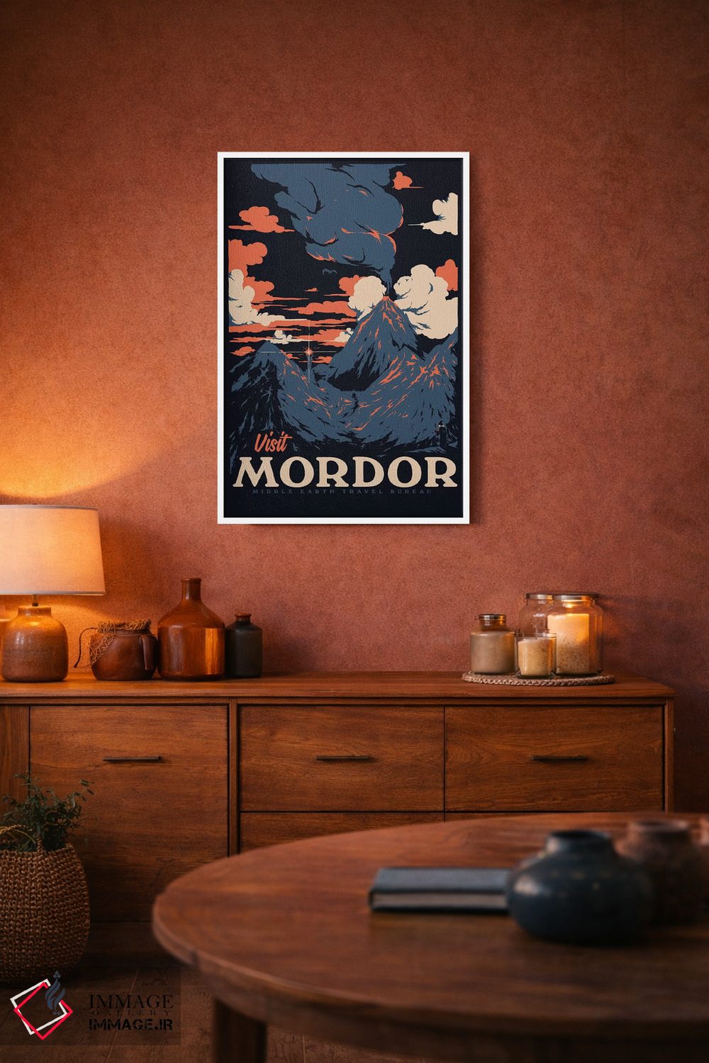 تابلو دکوراتیو "بازدید از موردور ۲" اثر ماتیوله - D3W