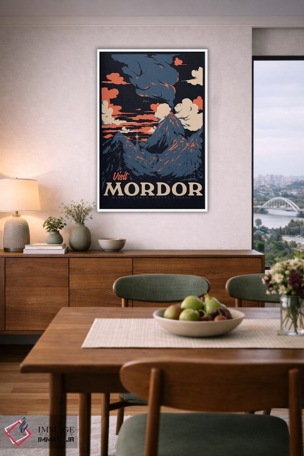 تابلو دکوراتیو "بازدید از موردور ۲" اثر ماتیوله - D5W