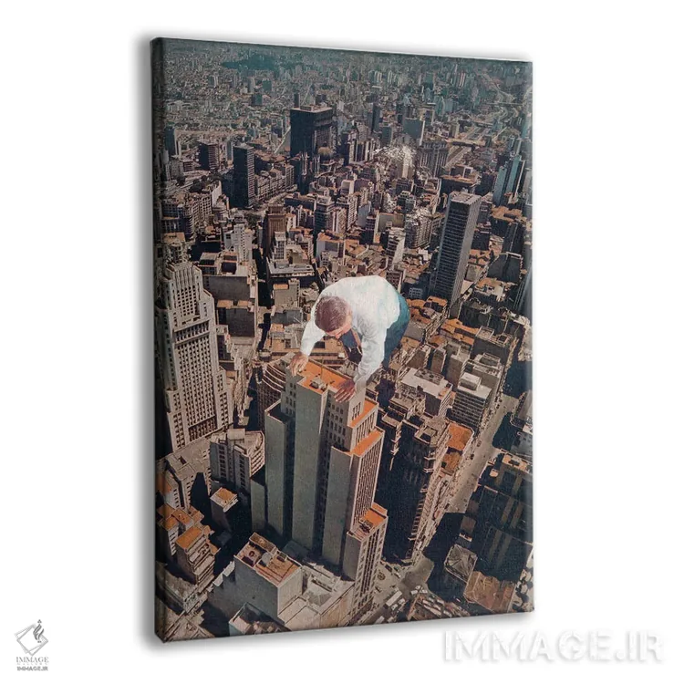 تابلو دکوراتیو "بالا" اثر ماتیوله - نمای پرسپکتیو محصول