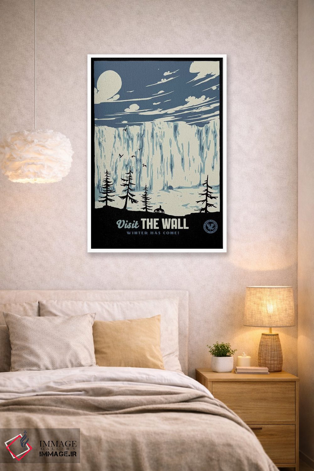 تابلو دکوراتیو "بازدید از دیوار ۲" اثر ماتیوله - D2W