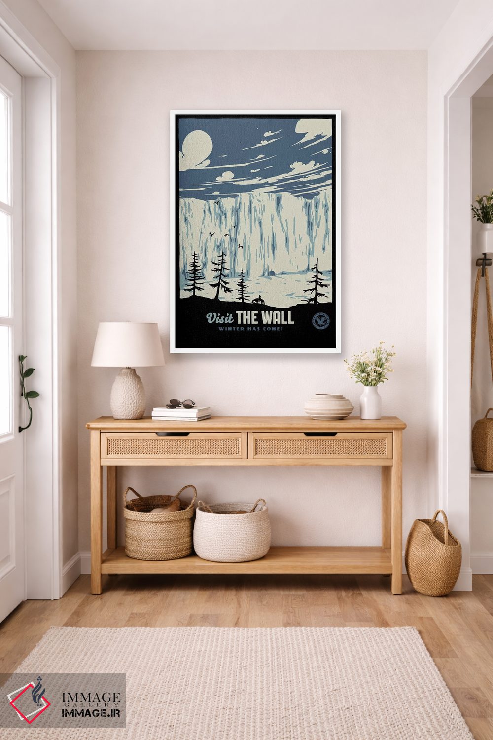 تابلو دکوراتیو "بازدید از دیوار ۲" اثر ماتیوله - D6W