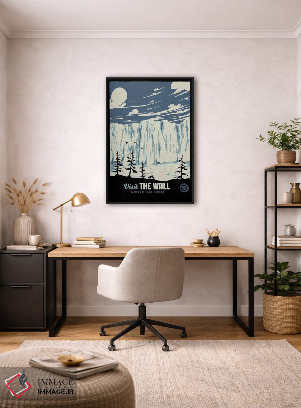 تابلو دکوراتیو "بازدید از دیوار ۲" اثر ماتیوله - D4B