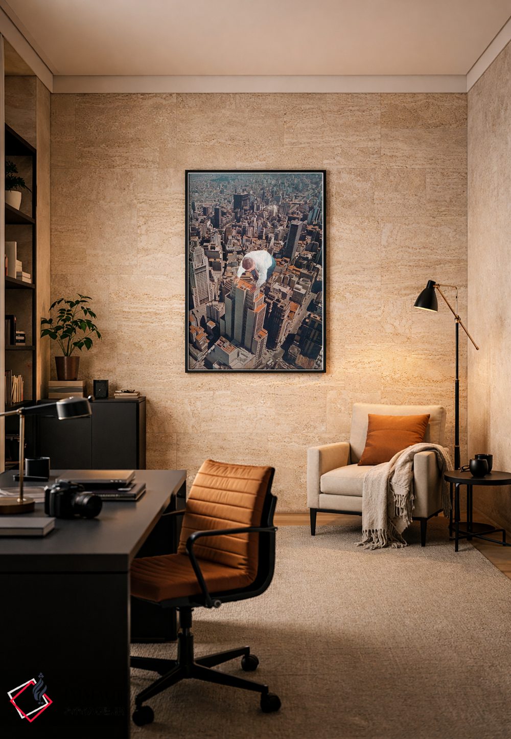 تابلو دکوراتیو "بالا" اثر ماتیوله - D6B