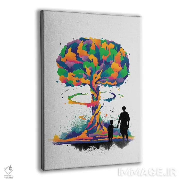 تابلو دکوراتیو "خرابکاری" اثر ماتیوله - نمای پرسپکتیو محصول