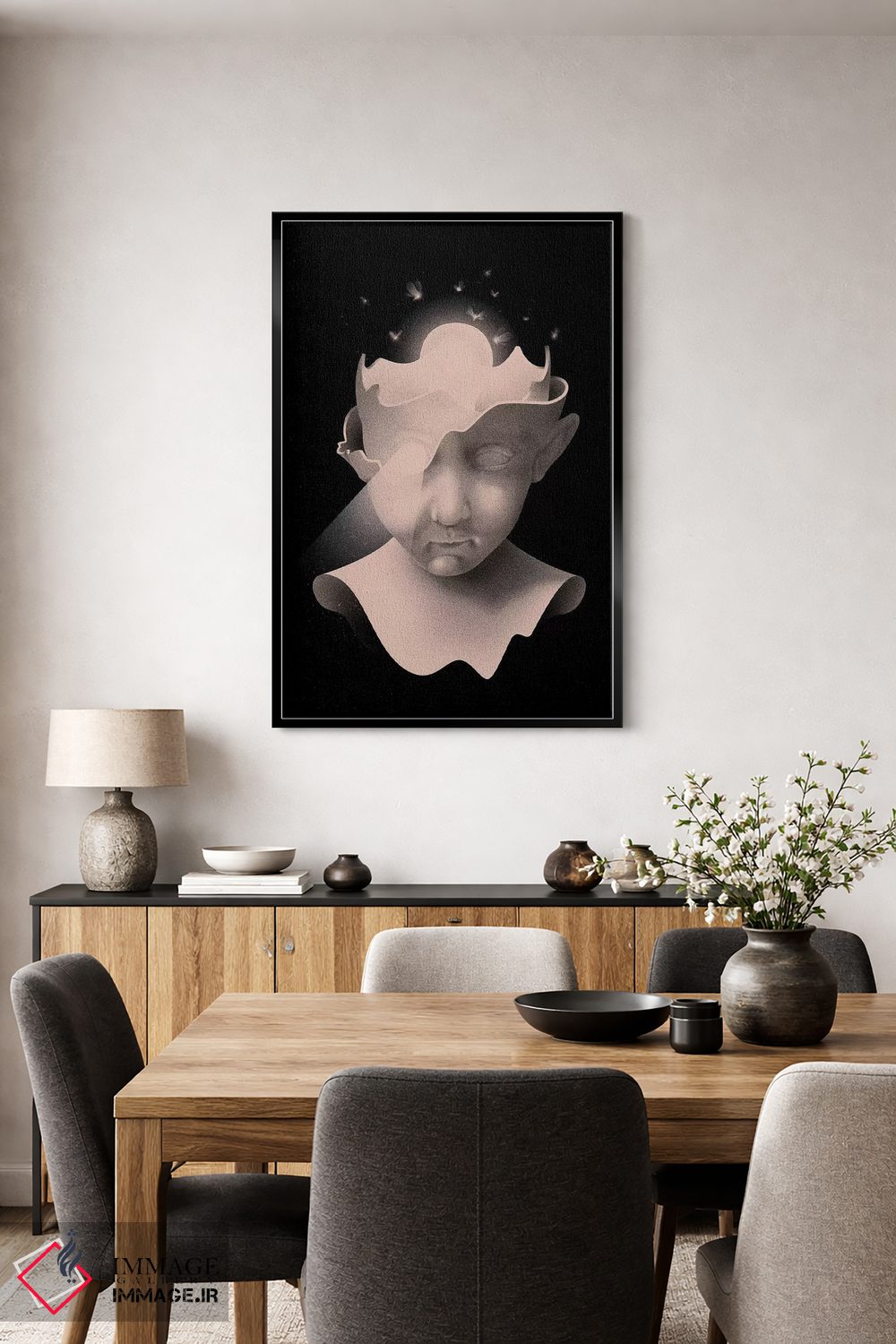 تابلو دکوراتیو "بینش" اثر ماتیوله - D4B