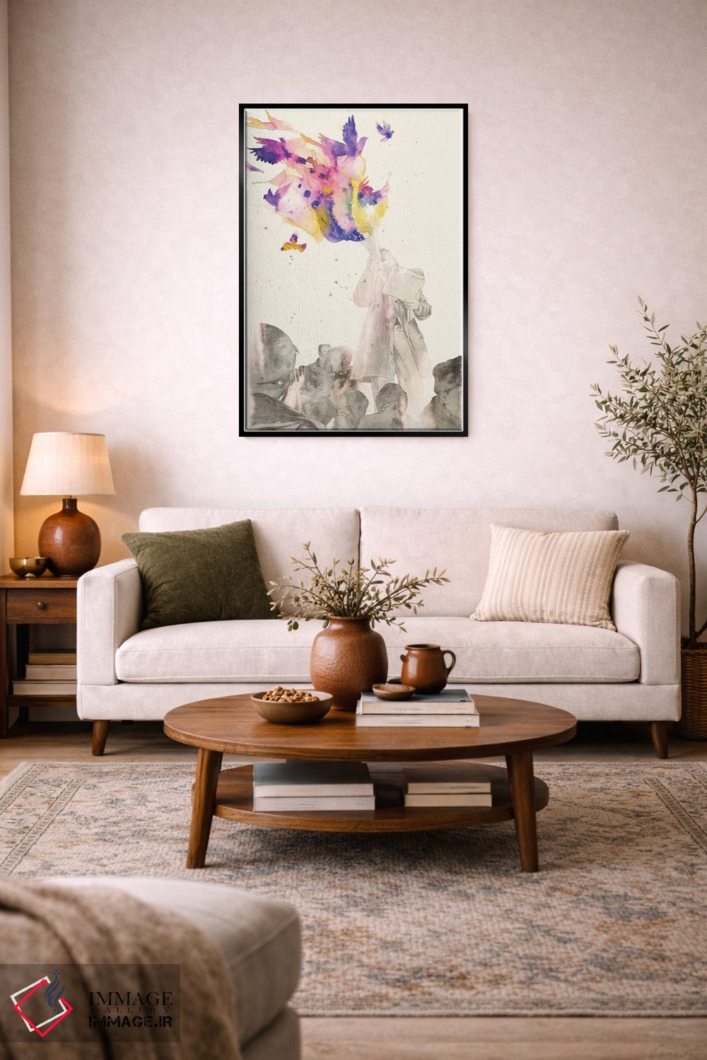 تابلو دکوراتیو "بیانیه" اثر ماتیوله - D4B