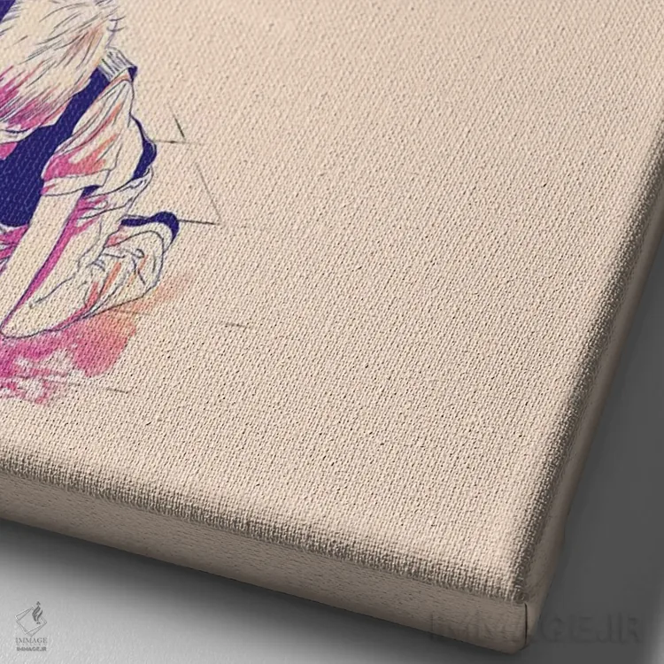 تابلو دکوراتیو "نامحدود" اثر ماتیوله - نمای نزدیک بافت بوم