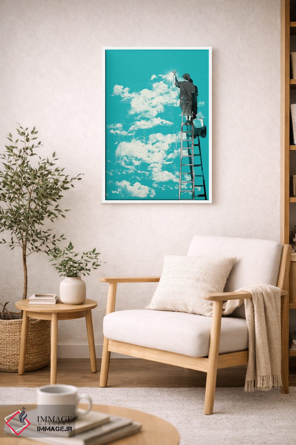 تابلو دکوراتیو "خوش بین" اثر ماتیوله - D5W