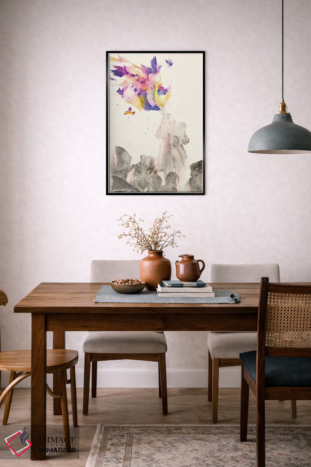 تابلو دکوراتیو "بیانیه" اثر ماتیوله - D6B