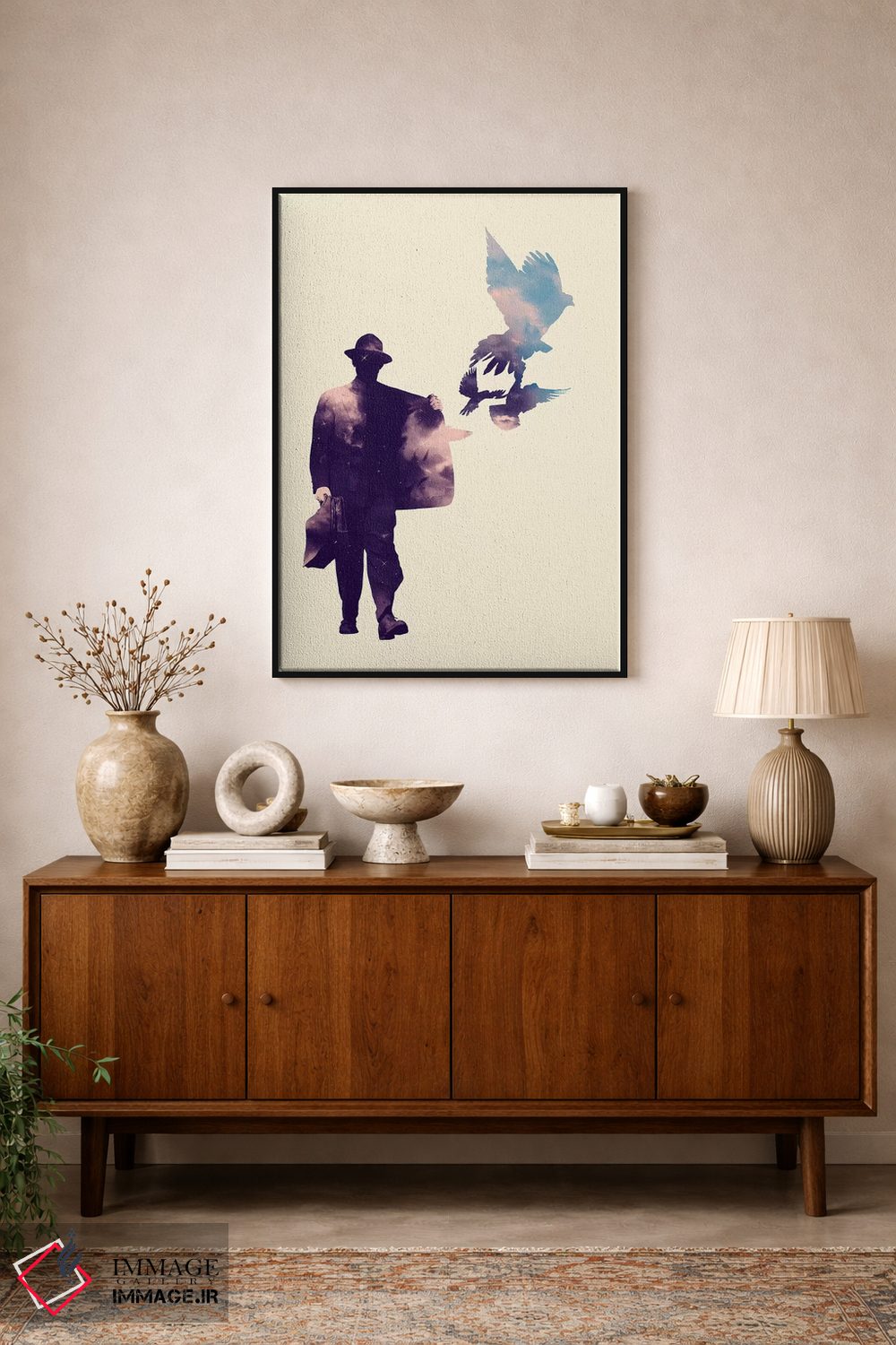 تابلو دکوراتیو "صلح طلب" اثر ماتیوله - D2B