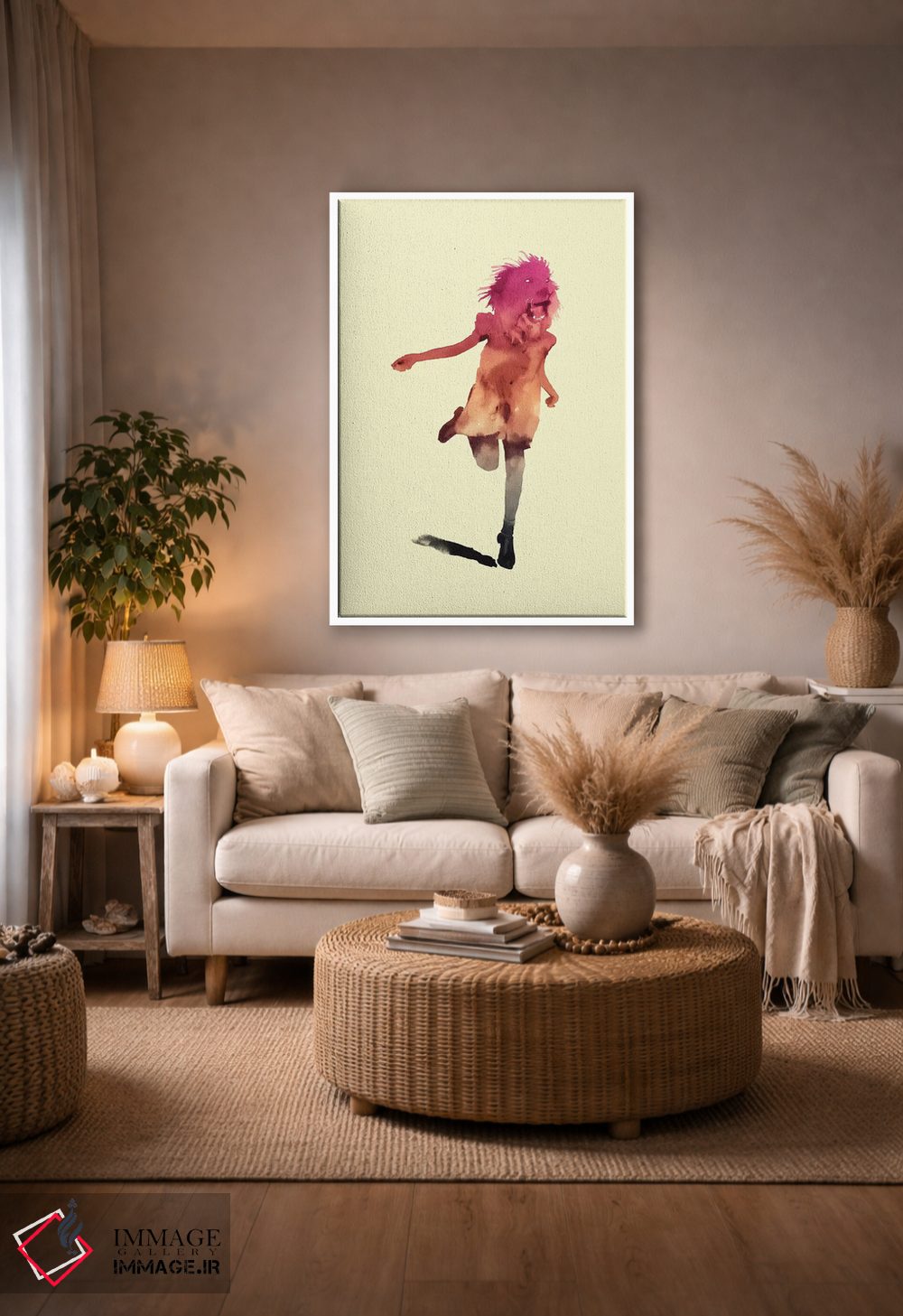 تابلو دکوراتیو "بلند مانند شیرها" اثر ماتیوله - D4W