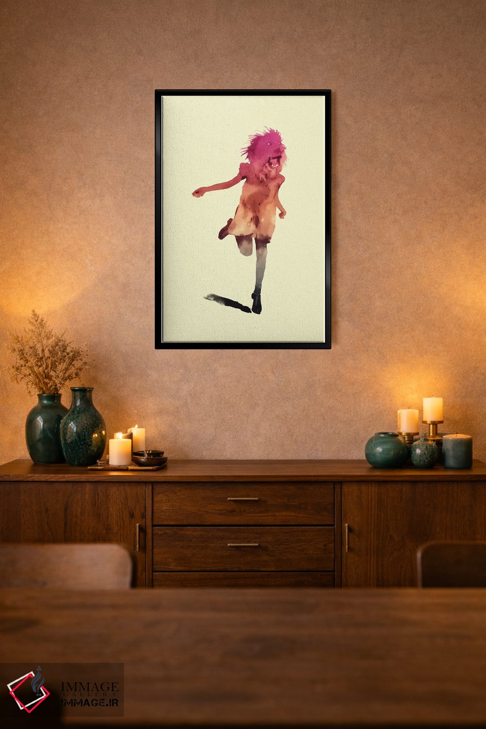 تابلو دکوراتیو "بلند مانند شیرها" اثر ماتیوله - D3B