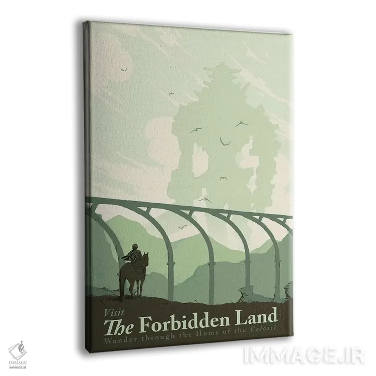 تابلو دکوراتیو "بازدید از کولوسی" اثر ماتیوله - نمای پرسپکتیو محصول