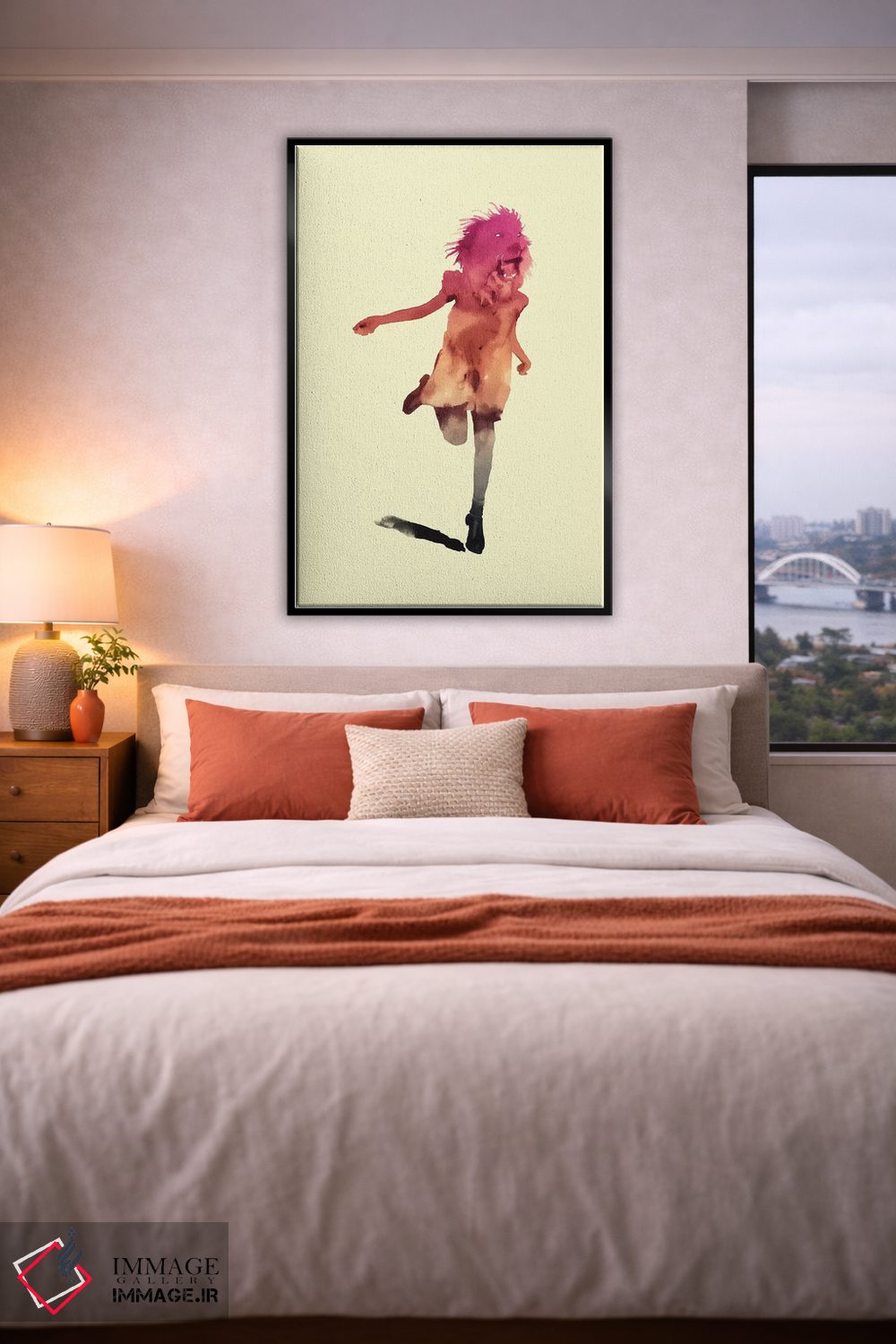 تابلو دکوراتیو "بلند مانند شیرها" اثر ماتیوله - D5B