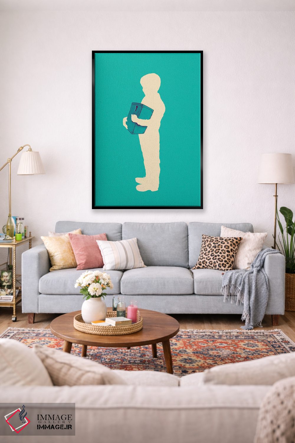 تابلو دکوراتیو "نمیتوانی مرا با خودت ببری" اثر ماتیوله - D1B