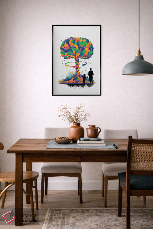 تابلو دکوراتیو "خرابکاری" اثر ماتیوله - D6B