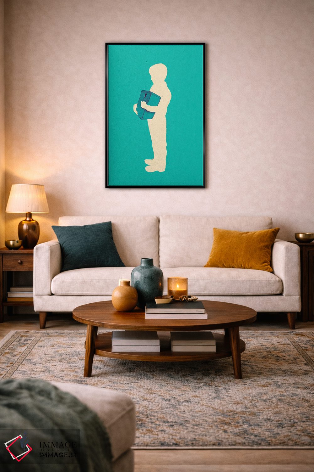 تابلو دکوراتیو "نمیتوانی مرا با خودت ببری" اثر ماتیوله - D3B