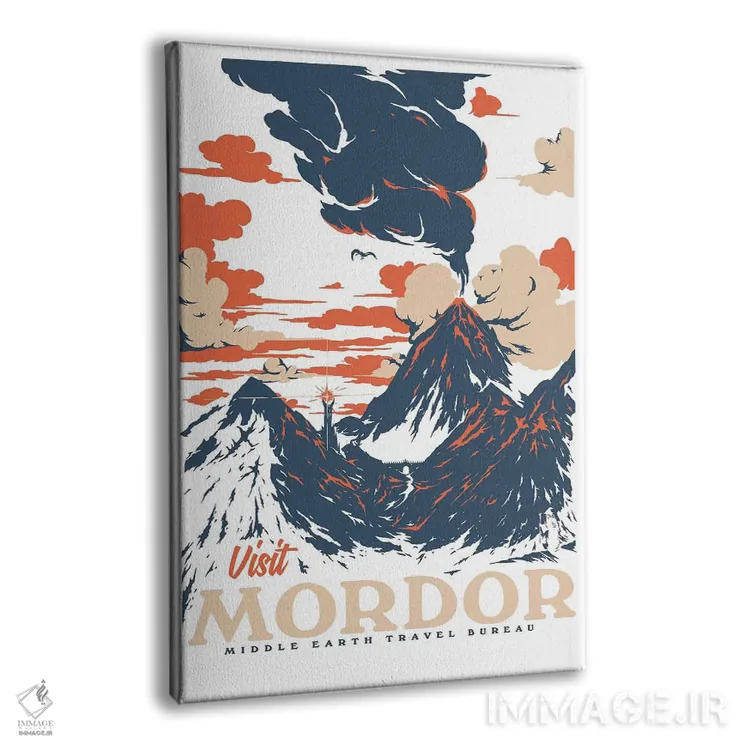 تابلو دکوراتیو "بازدید از موردور" اثر ماتیوله - نمای پرسپکتیو محصول