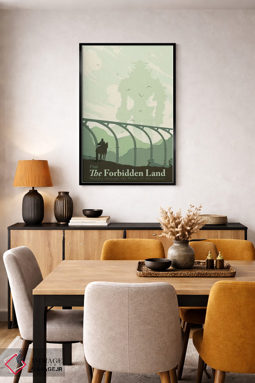 تابلو دکوراتیو "بازدید از کولوسی" اثر ماتیوله - D6B