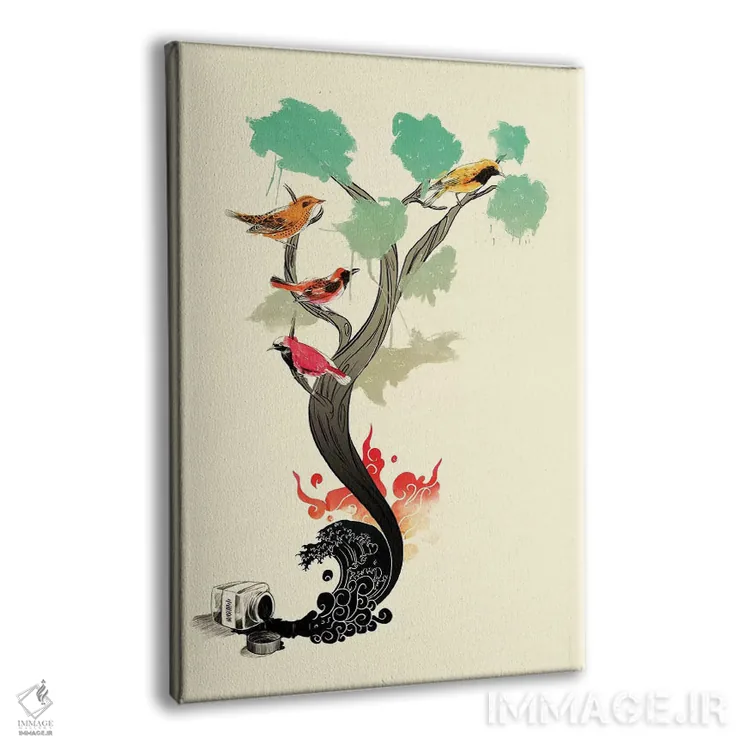 تابلو دکوراتیو "فاجعه" اثر ماتیوله - نمای پرسپکتیو محصول