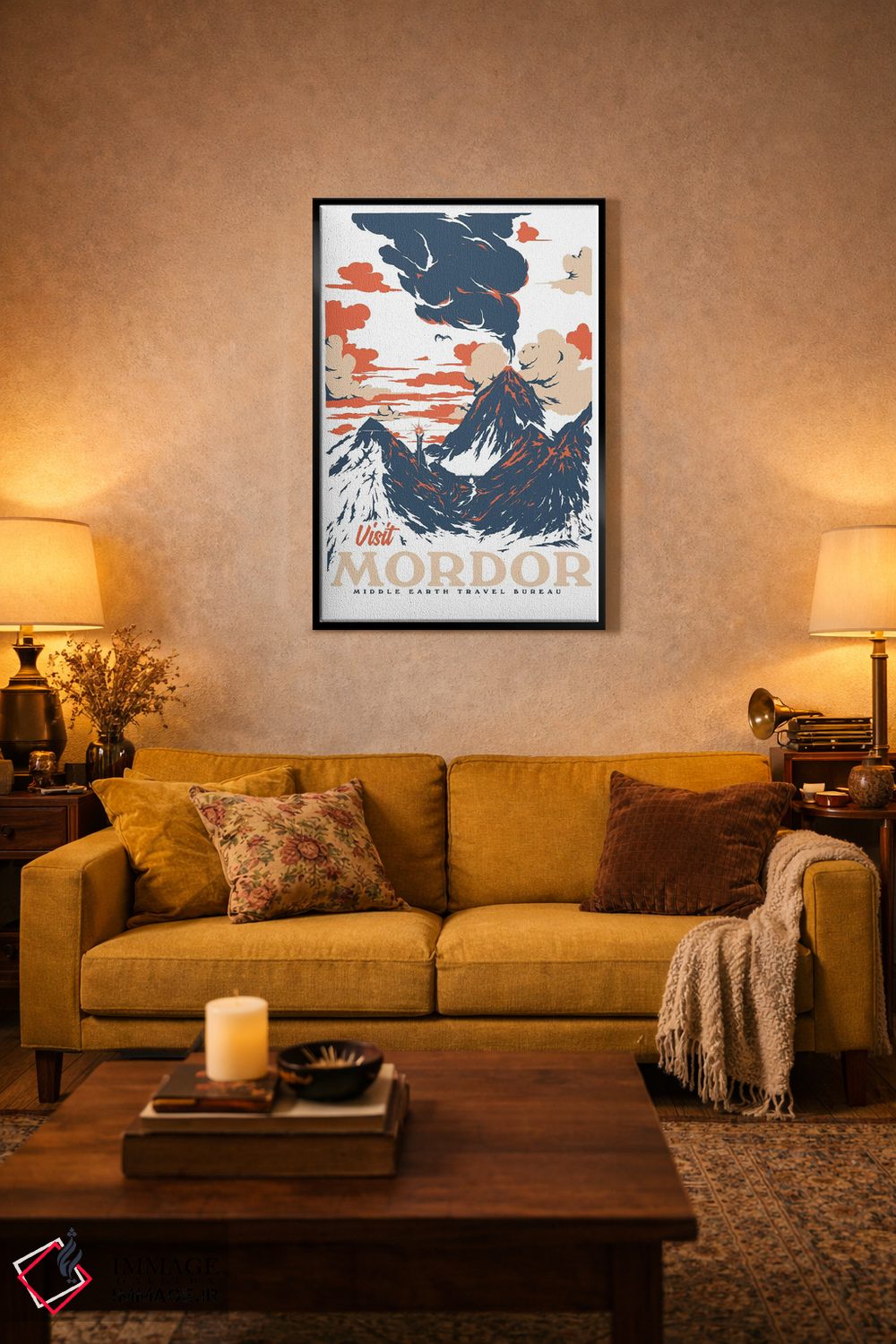 تابلو دکوراتیو "بازدید از موردور" اثر ماتیوله - D5B