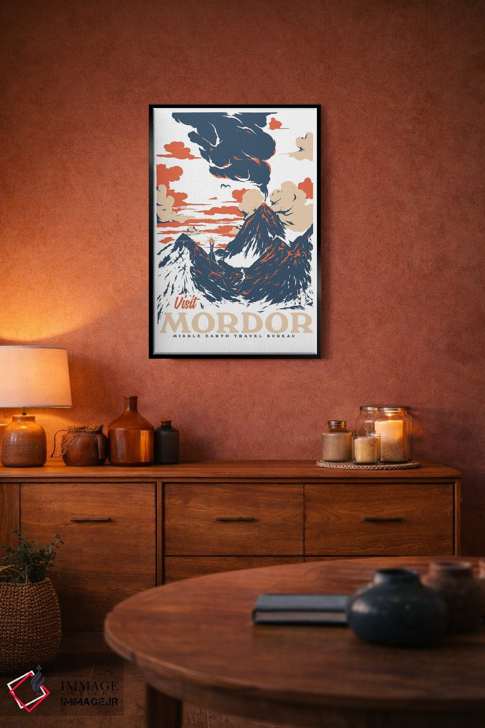 تابلو دکوراتیو "بازدید از موردور" اثر ماتیوله - D6B